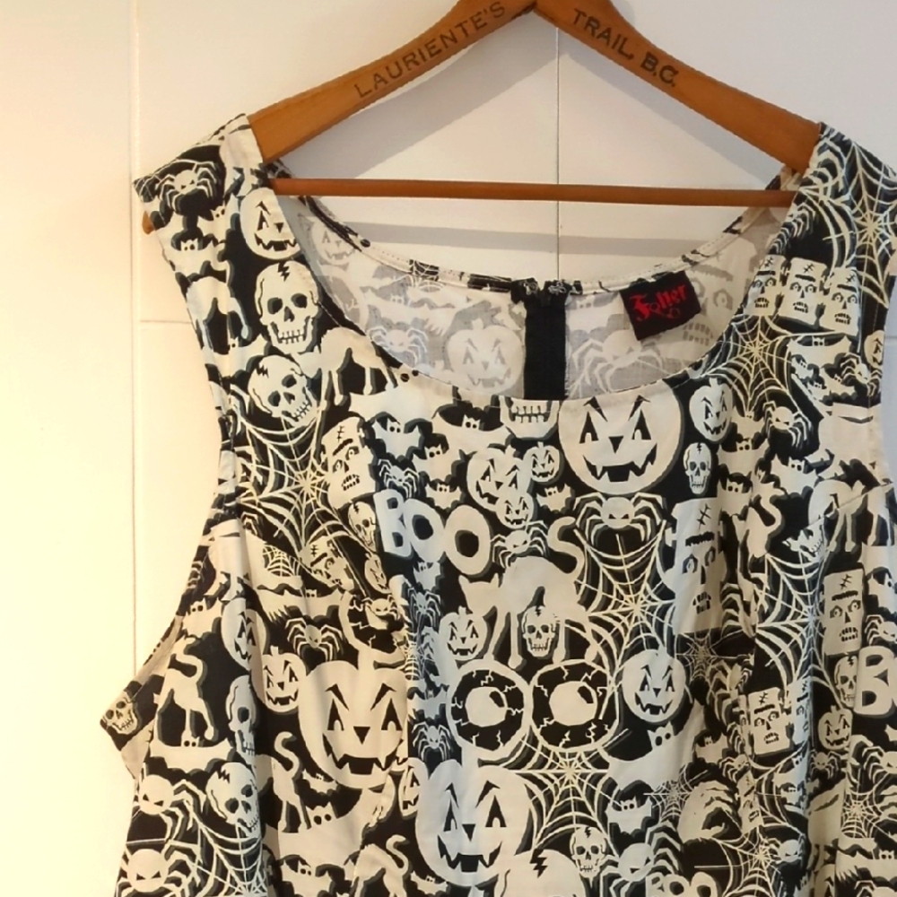 🎃 👻 Halloween Glow In The Dark Dress | Folter | 4X